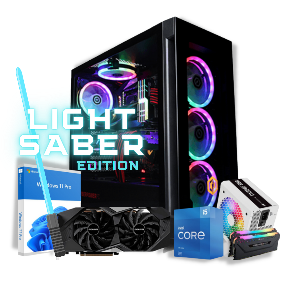 Limited Edition - Light Saber Edition | GTX 1080 Ti ✤ Intel® Core™ i5-10400F ✤ 16 GB