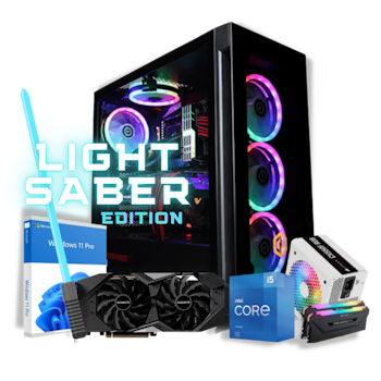 Limited Edition - Light Saber Edition | GTX 1080 Ti ✤ Intel® Core™ i5-10400F ✤ 16 GB