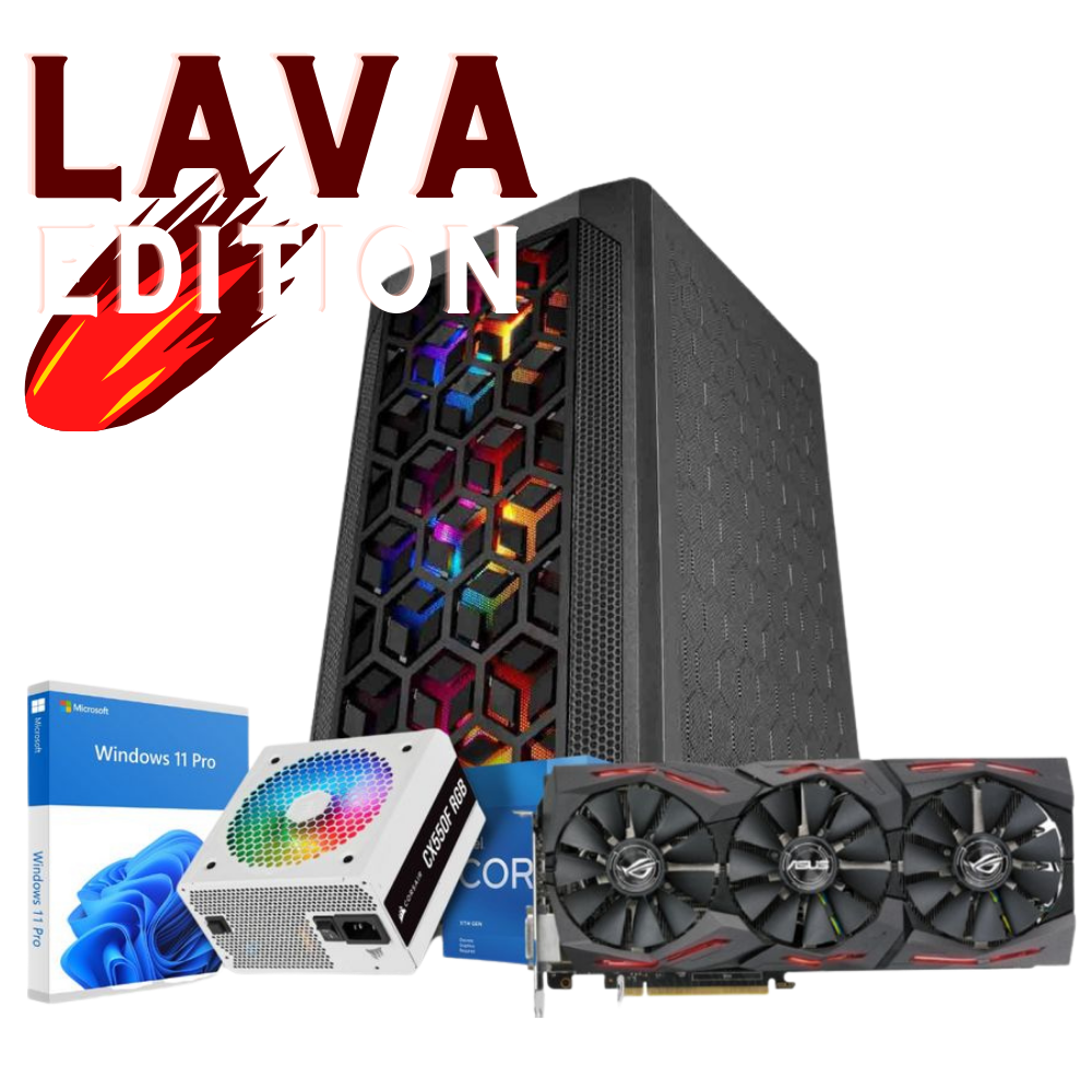 Limited Edition - Lava Edition | RTX 2060 Super ✤ Intel® Core™ i5-10400F ✤  16 GB - PremiumGaming