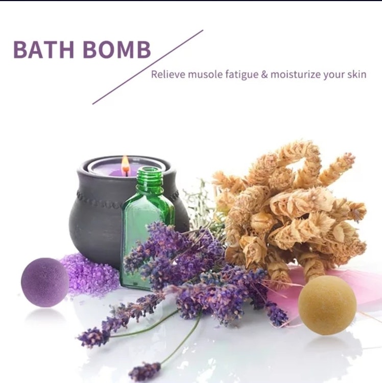 Pedicure/Manicure Organic Bath Fizzies Bubble - GREEN TEA (Pack 60pcs)