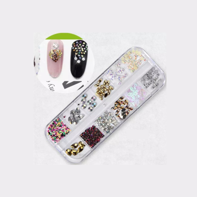 Nail Art Rhinestones Mixed Style #25