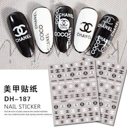BLogo Nailart Sticker - DH187