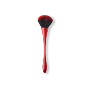 Styled Nail Dust Brush - Red