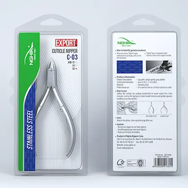 NGHIA Culticle Nippers Export - C03 Jaw 16