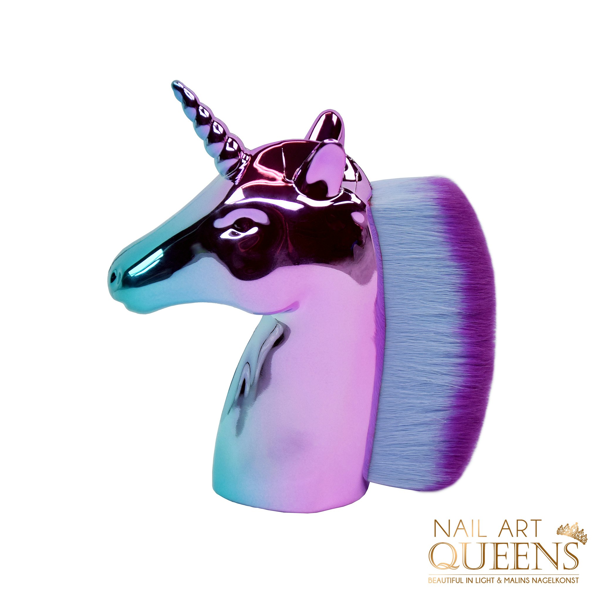 Unicorn Nail Dust Brush Twilight