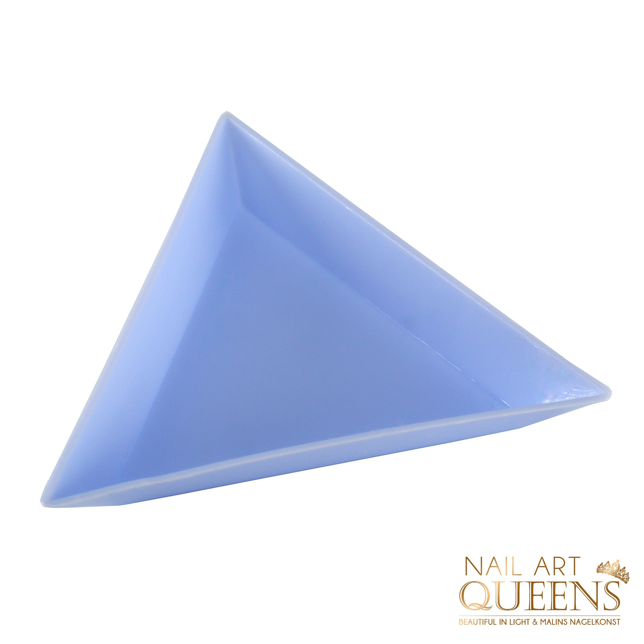 Triangle Plate blue