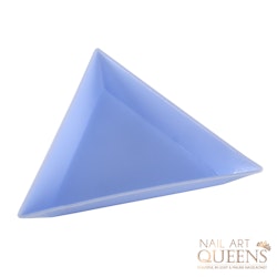 Triangle Plate blue