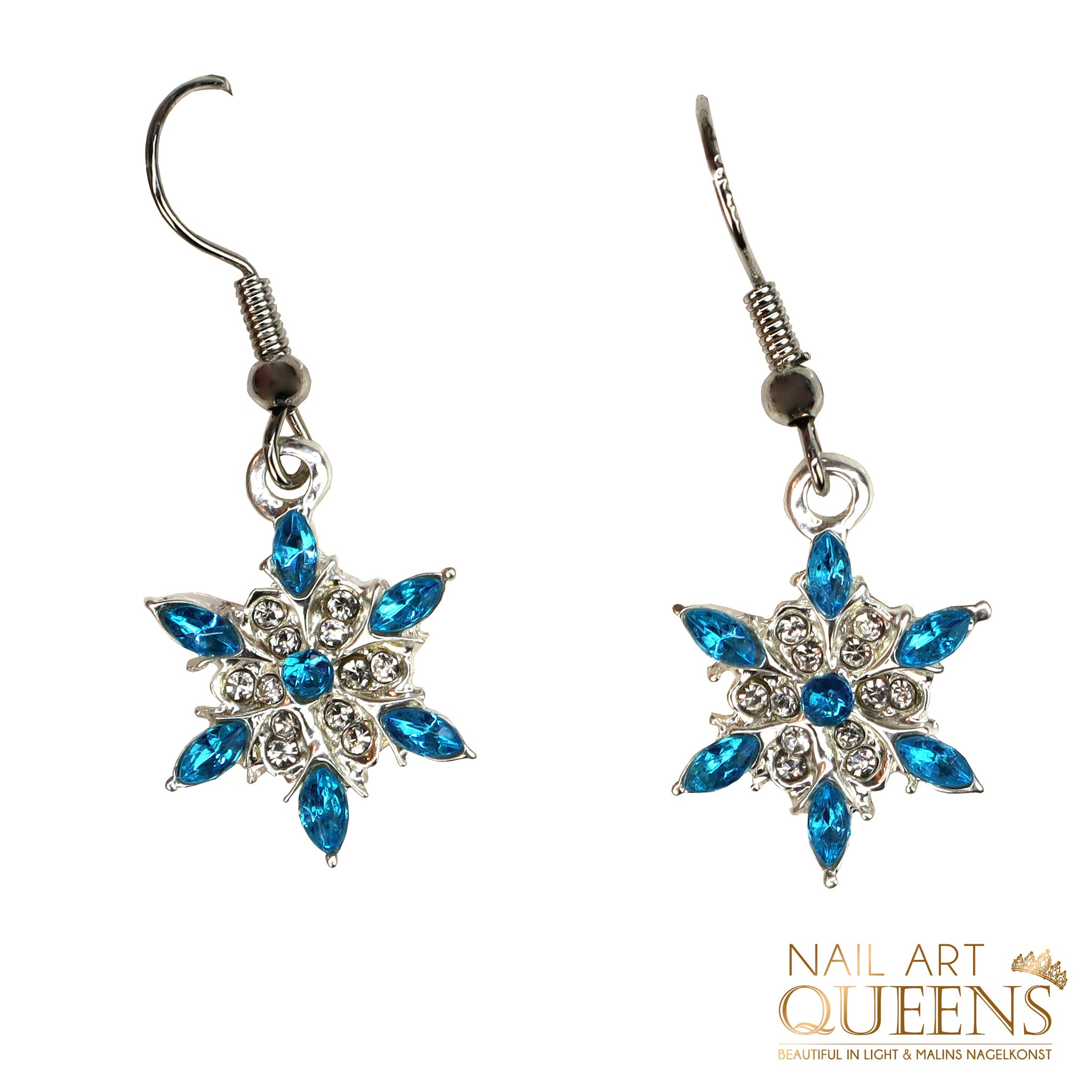 Earrings snowflake