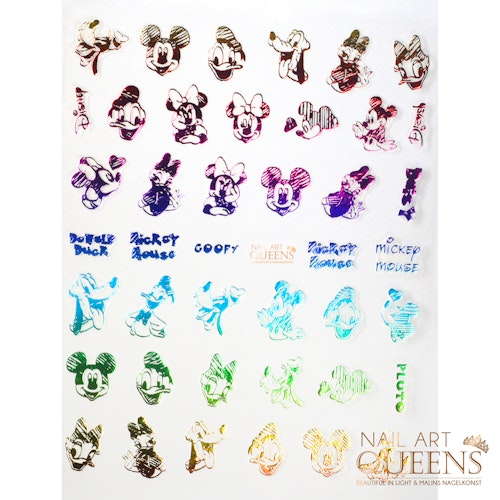 Stickers Mickey Mouse & Friends Rainbow