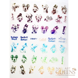 Stickers Mickey Mouse & Friends Rainbow