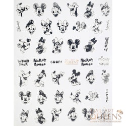 Stickers Mickey Mouse & Friends Silver