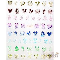 Stickers Mickey Mouse Rainbow