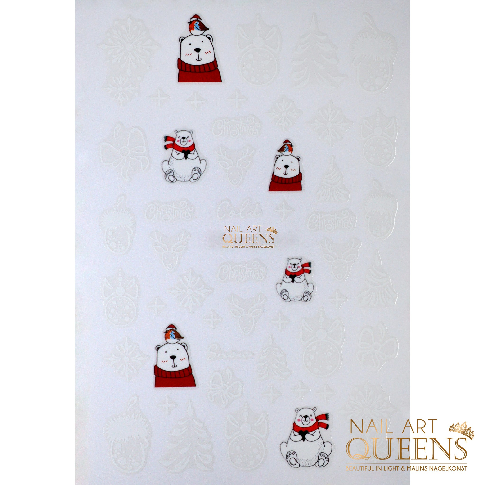 Stickers Christmas Polar Bear