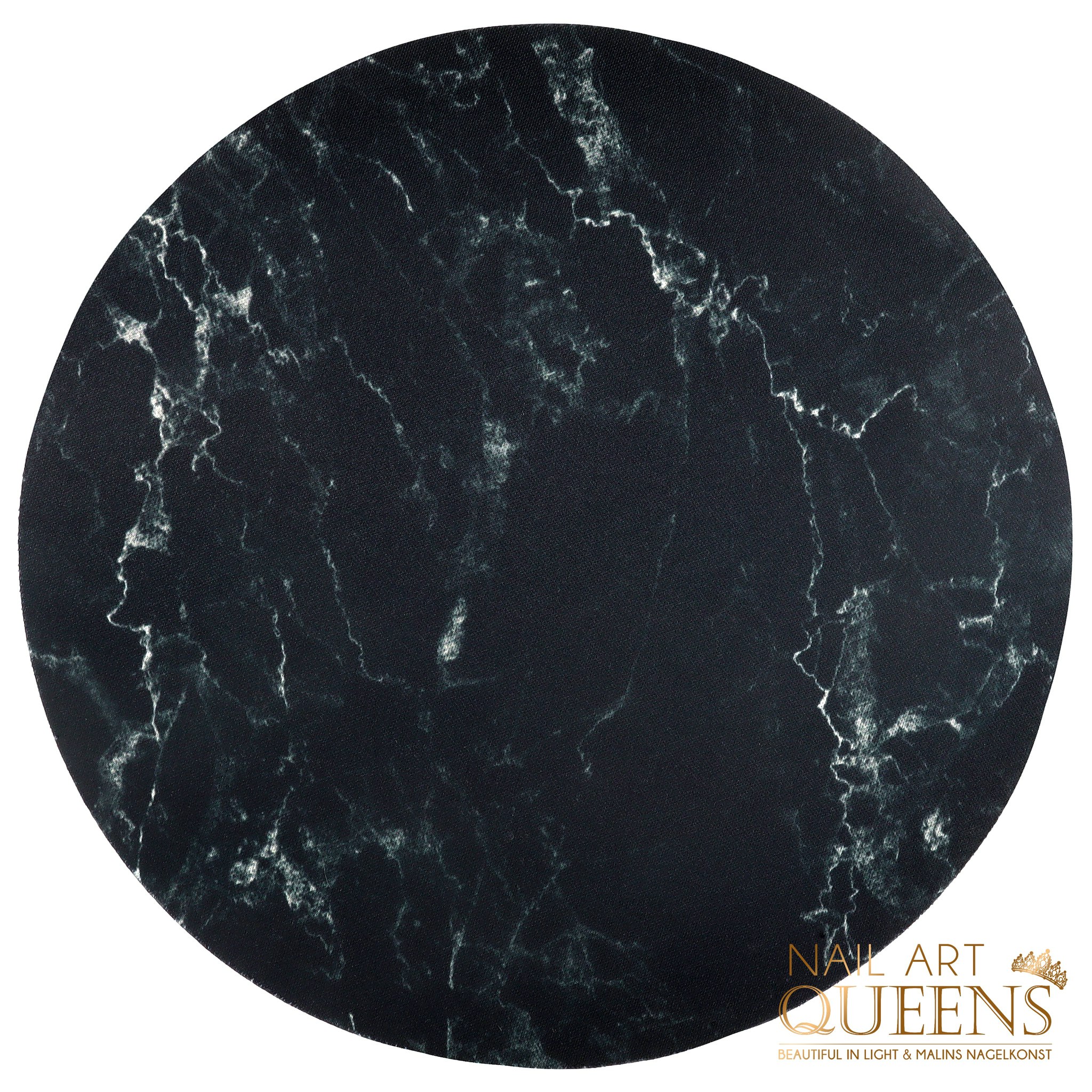 Crystal mat Black marble