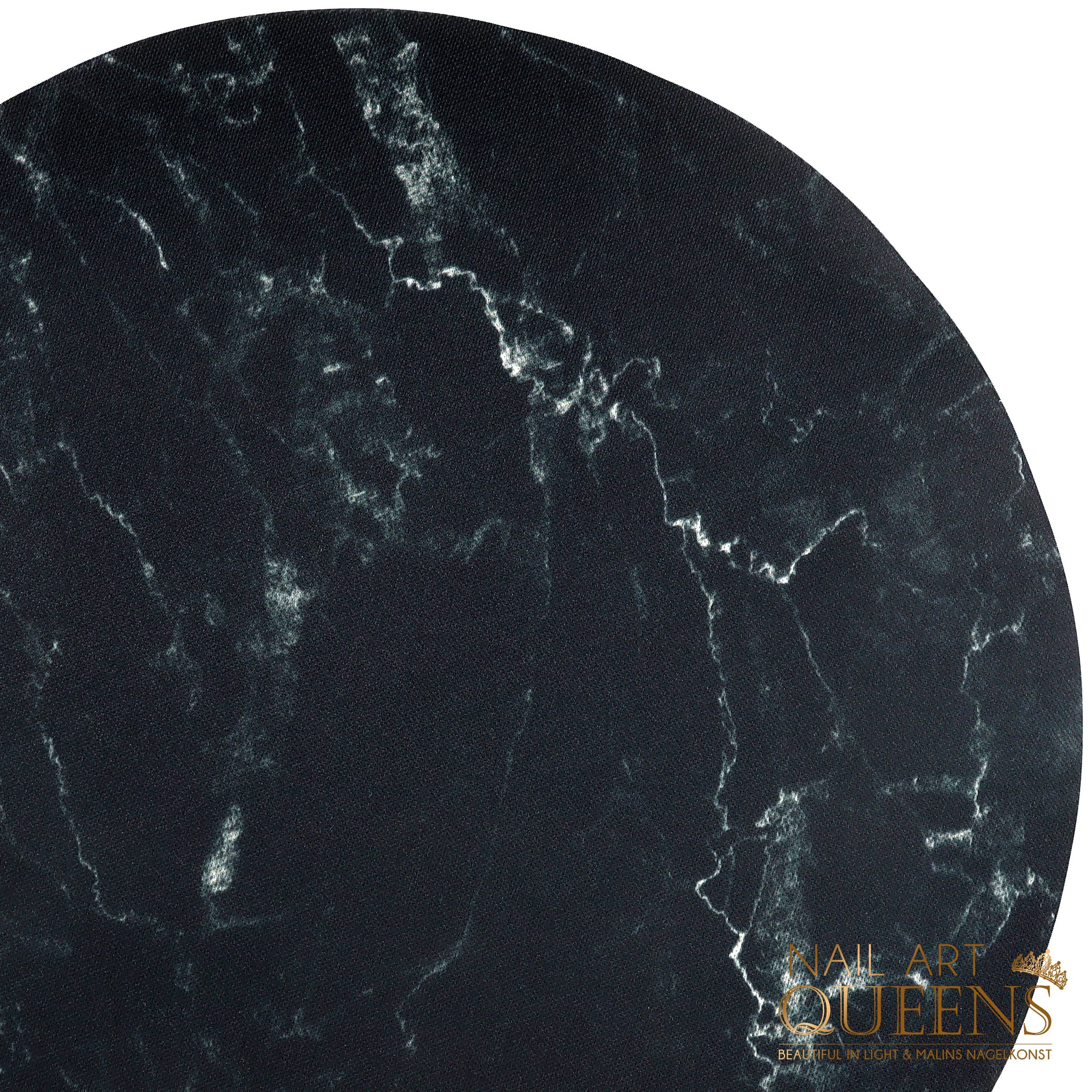 Crystal mat Black marble