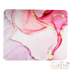 Crystal mat Pink marble Rectangle