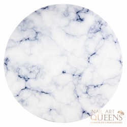 Crystal mat White marble