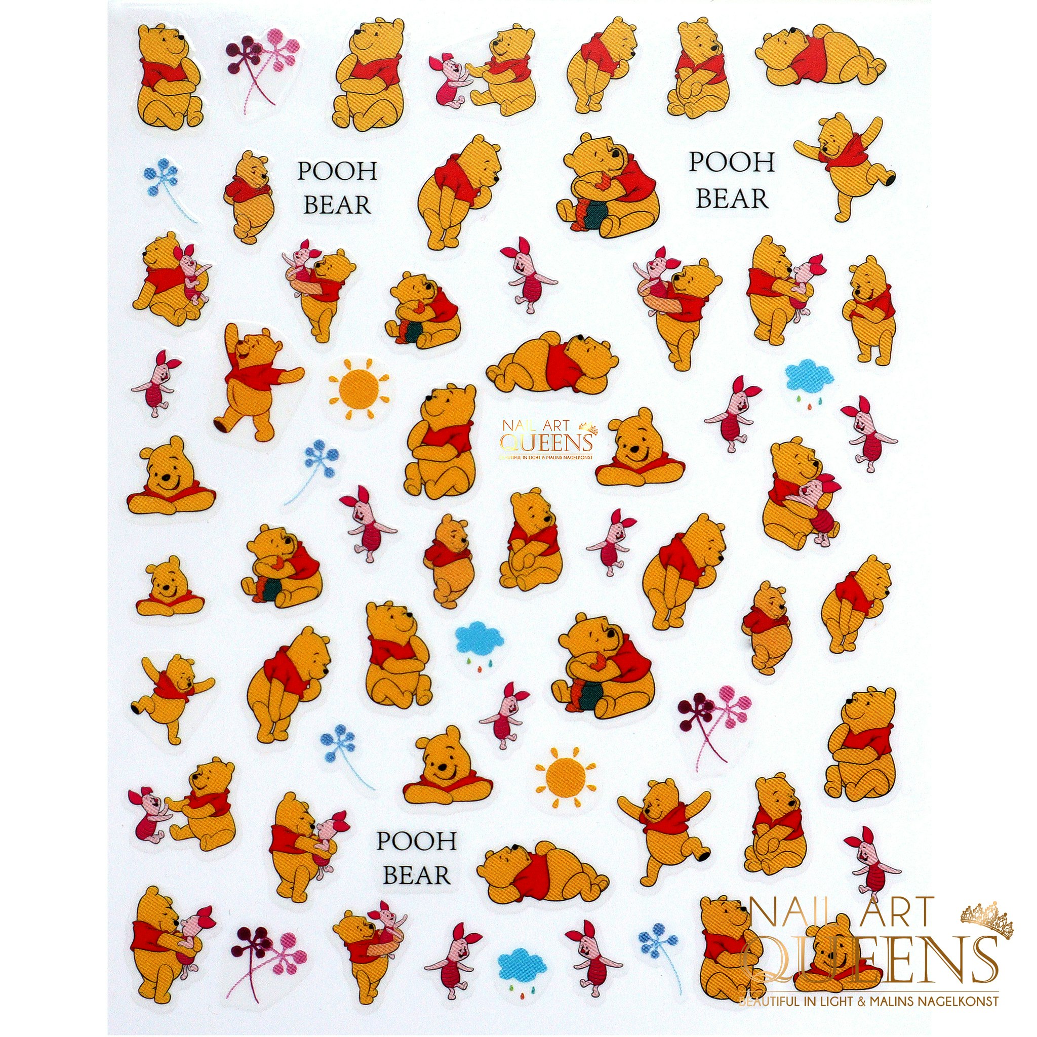 Diseños de Uñas de Winnie the Pooh | Tutorial de uñas decoradas, Decoracion  de uñas muñecos, Disenos de unas