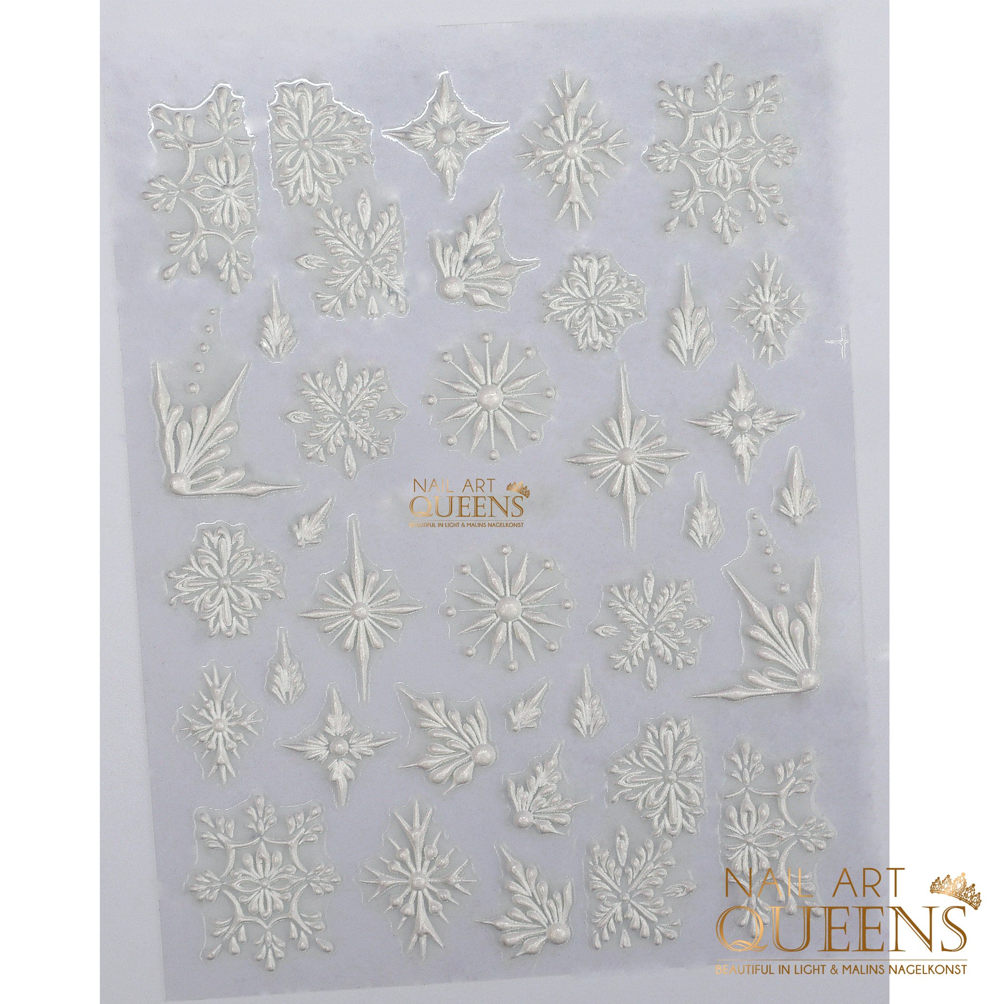 Stickers Christmas 3D Snowflakes