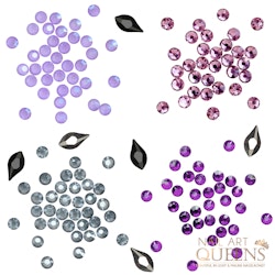 Purple Rain crystal Collection