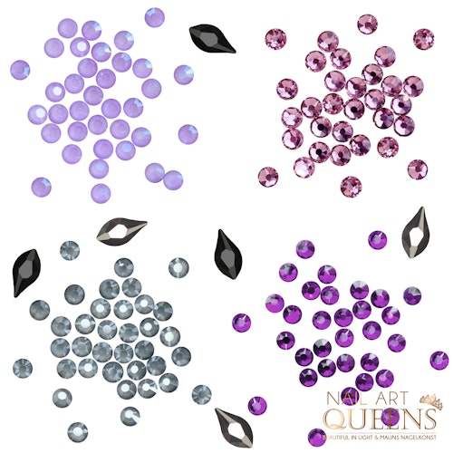 Purple Rain crystal Collection