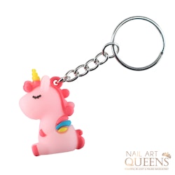 Keychain Unicorn Pink