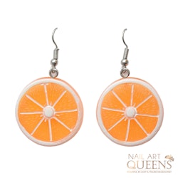 Earrings Orange Slices