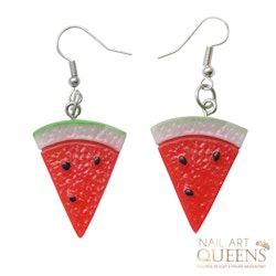 Earrings Watermelon slices