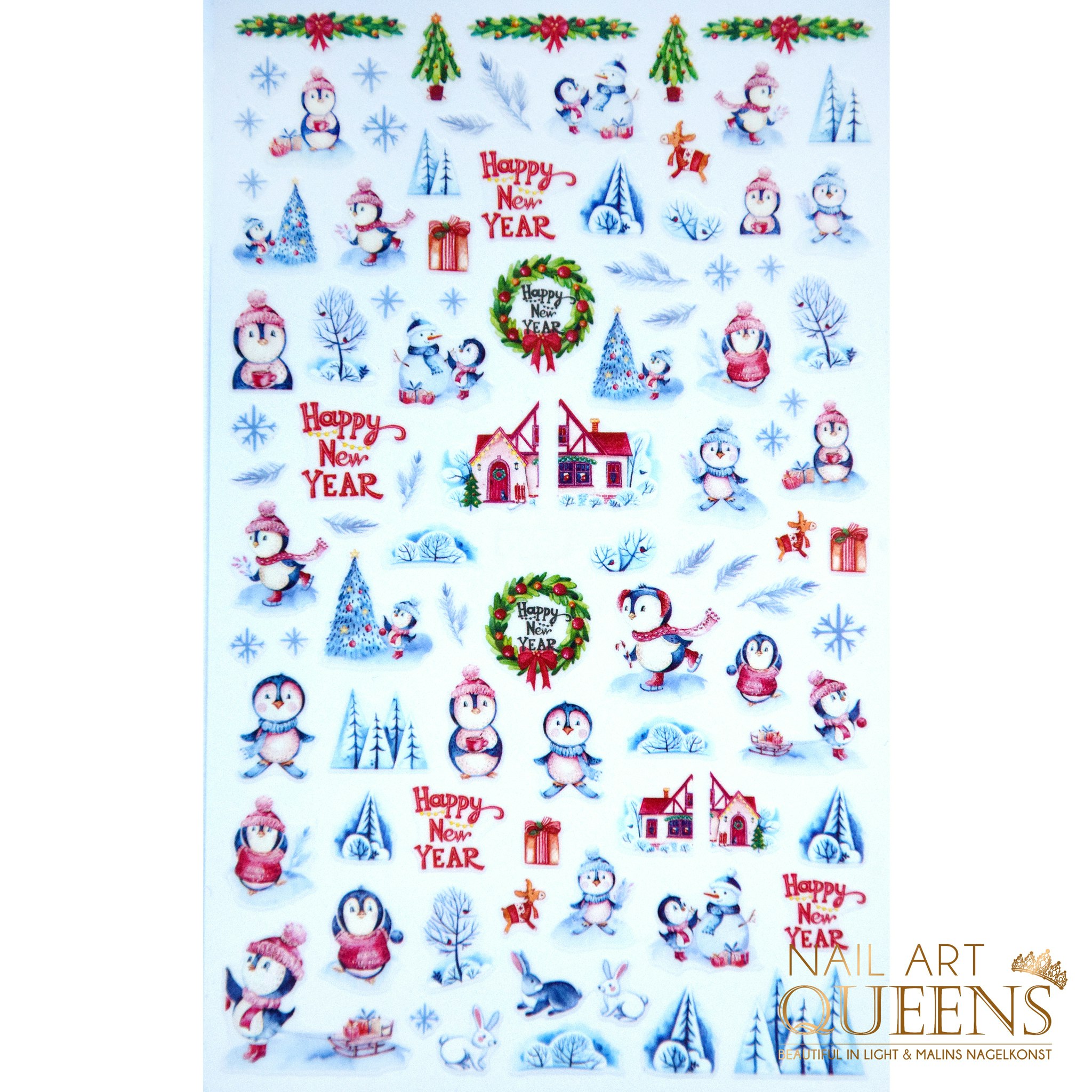 Stickers Christmas Penguin