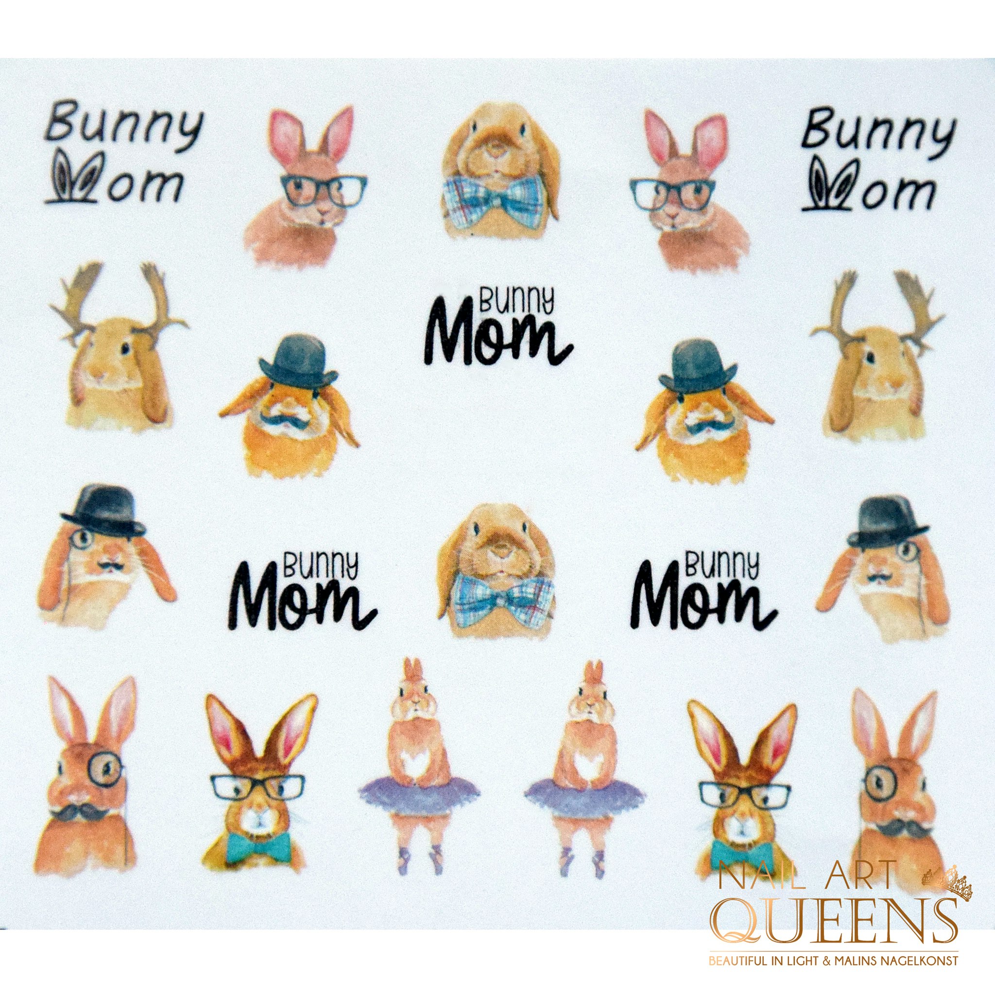Stickers Bunny mom