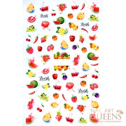 Stickers Fruits Fresh