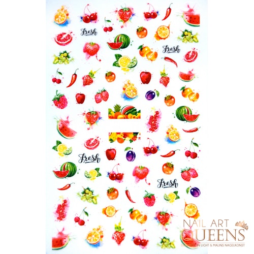 Stickers Fruits Fresh
