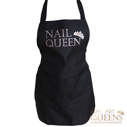 Apron black & rose gold