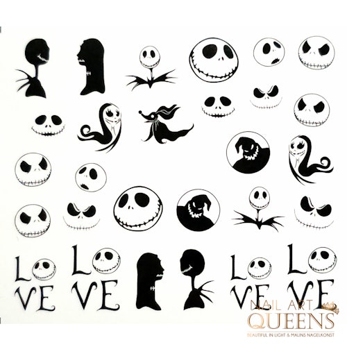 Stickers Jack and Sally