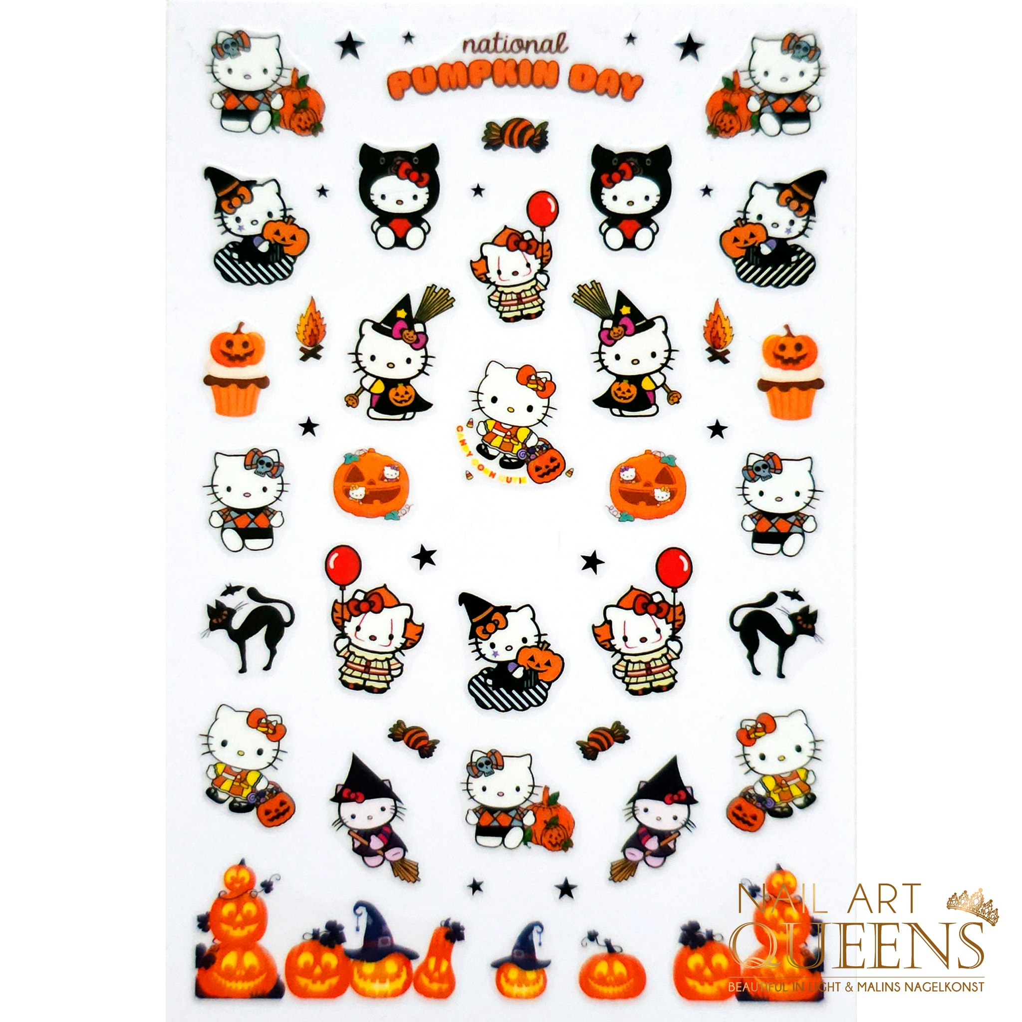 Stickers Hello Kitty Pumpkin