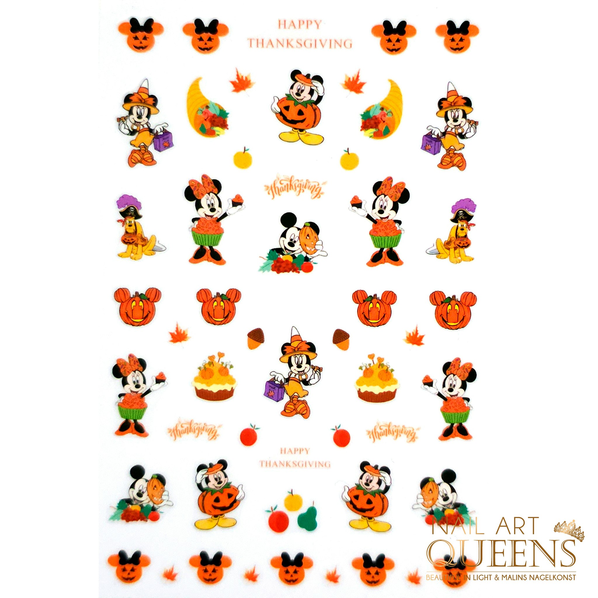 Stickers Pumpkin Minnie