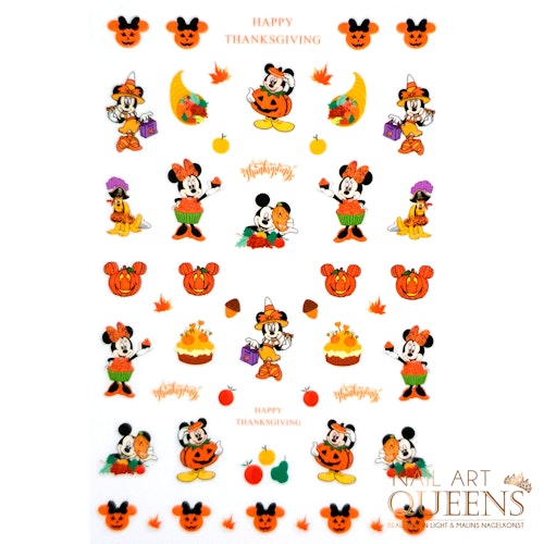 Stickers Pumpkin Minnie