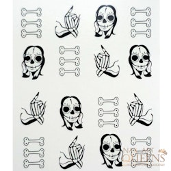 Stickers Sculls and bones