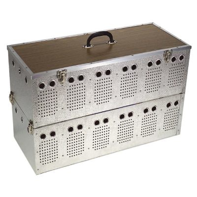 Transport bur Aluminium korgar -10 fack