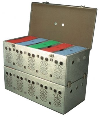 Transport bur Aluminium korgar -10 fack