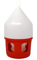 Vatten automat till duvor Röd/Vit-3,5L