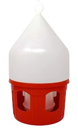 Vatten automat till duvor Röd/Vit-3,5L