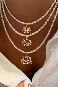 Perle Lotuskjede