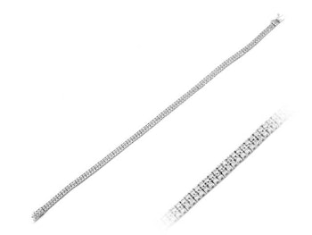 Waterway armbånd 2,00ct 248 diamanter (hvit, gul, rose)