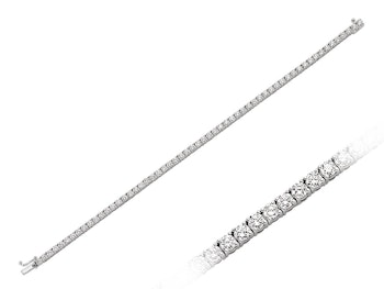 Waterway armbånd 5,05ct 58 diamanter (hvit, gul, rose)