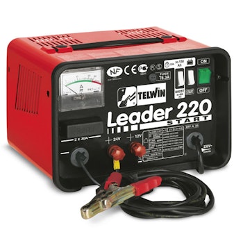 Batteriladdare Leader 220 start 12/24V Telwin