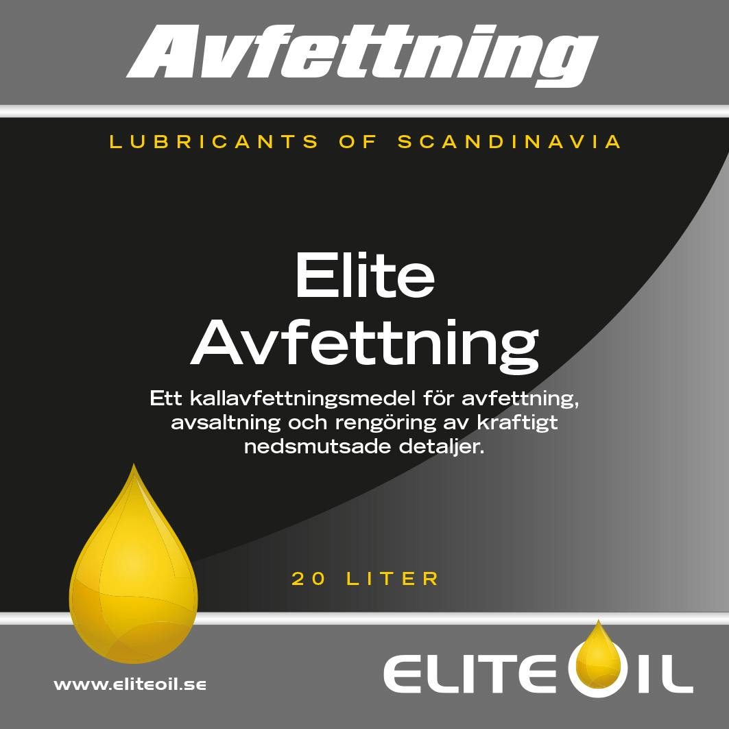 Elite Avfettning - 20L (dunk), 208L (fat)