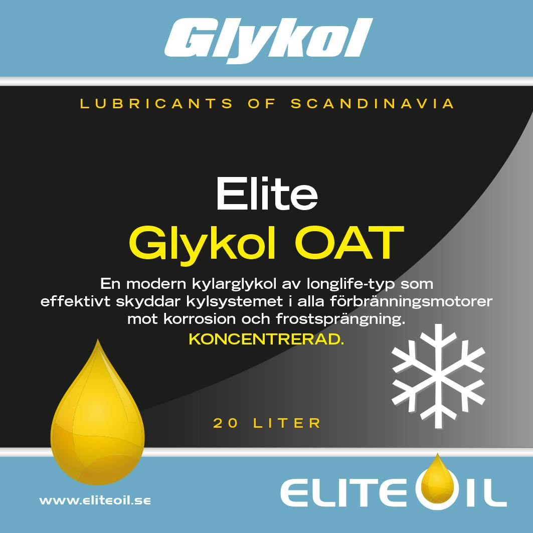 Elite Glykol OAT - 25 L (dunk), 208 L (fat)