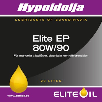 Elite EP 80W/90 - 20 liter (dunk), 208 liter (fat)