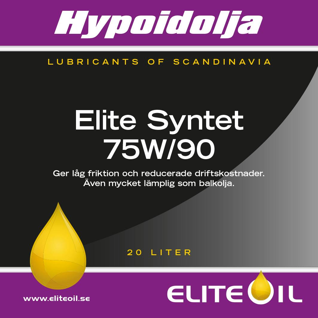 Elite Hypoid Syntet 75W/90 - 20 liter (dunk), 208 liter (fat)